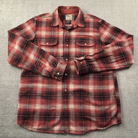 5.11 tactical Shirt Adult Large Plaid Button Up Long Sleeve Shacket Overshirt - Picture 1 of 14